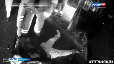 Во Владимирской области пьяный угонщик такси врезался в бетонное ограждение