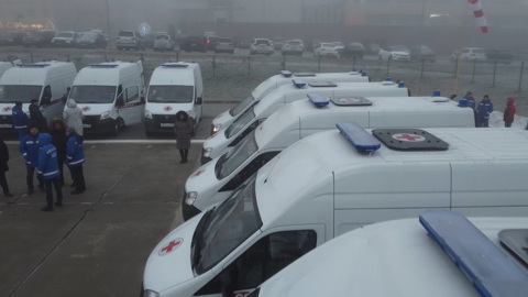 Парк скорой помощи Волгоградской области пополнился новыми машинами