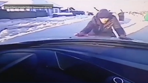 Бросившийся на патрульную машину тюменец взят под арест