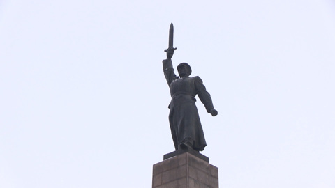 75 лет назад в Волгограде установили бронзовый памятник воинам-чекистам