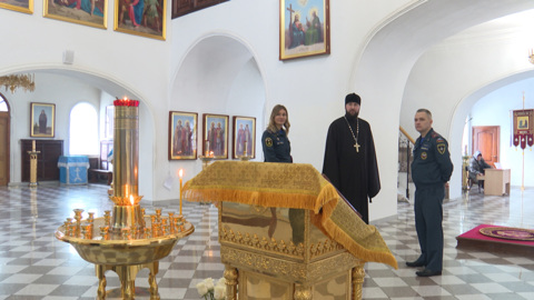Инспекторы пожарного надзора осмотрели амурские храмы