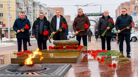 В Калуге почтили память освободителей города от немецко-фашистских захватчиков