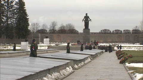В Петербурге почтили минутой молчания память погибших в годы блокады