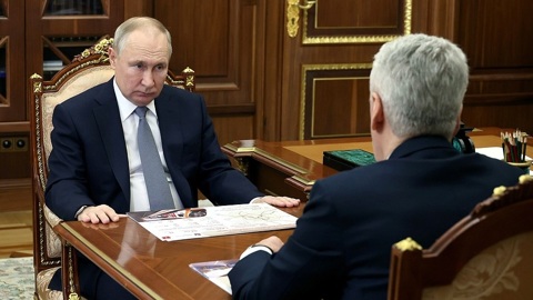 Собянин рассказал президенту, как развивается Москва