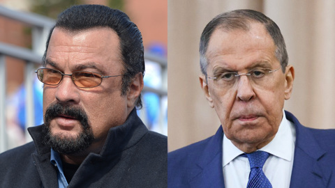 Сергей Лавров встретился с актером Стивеном Сигалом