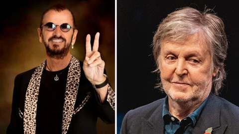 Пол Маккартни и Ринго Старр работают над альбомом с Rolling Stones