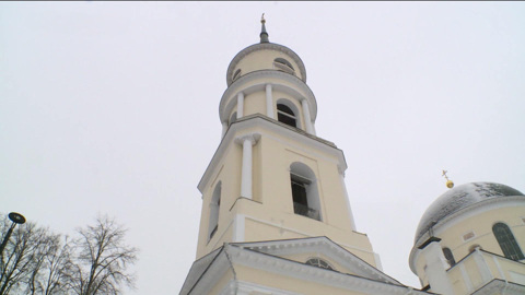 В Калуге отреставрировали колокольню Свято-Троицкого собора