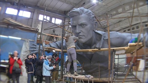 В Москве показали модель будущего мемориала "Курская битва"
