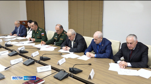 В правительстве Северной Осетии обсудили вопросы весенней призывной кампании