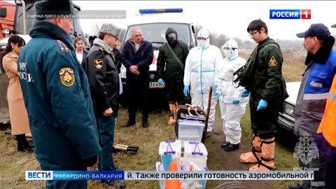В республике проходят всероссийские командно-штабные учения МЧС
