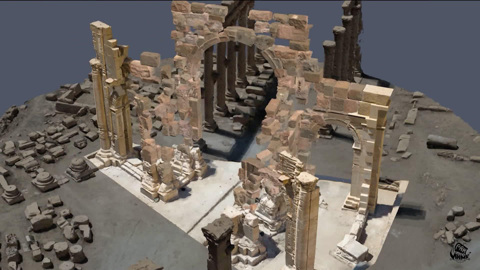 Петербургские специалисты завершили проект реставрации Триумфальной Арки Пальмиры