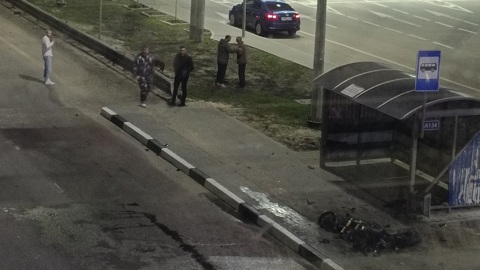 В страшной аварии с байкером под Воронежем погибли два человека