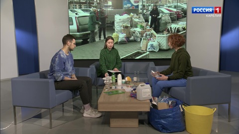 "Утро Карелии". Раздельный сбор мусора