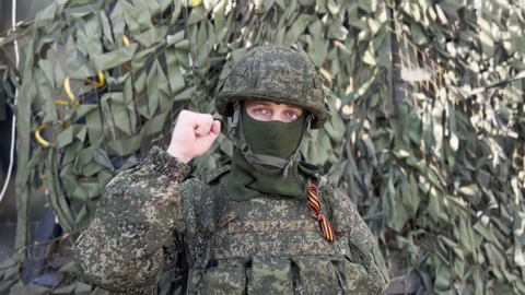 Солдаты с передовой поздравили ветеранов Великой Отечественной