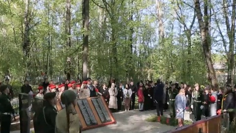 На Марковском кладбище 9 Мая почтили память погибших в годы войны жителей Марий Эл