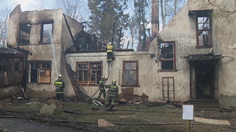 В Ленинградской области сгорел Дом академика Леона Орбели