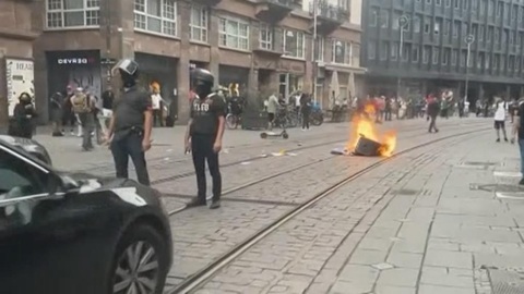 Активность погромщиков во Франции идёт на спад