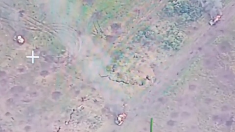 Уничтожение атакующей техники ВСУ сняли на видео