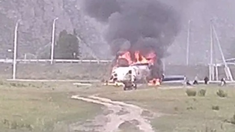 На Алтае разбился вертолет Ми-8, есть жертвы