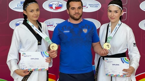 Тхэквондистки из КБР стали лучшими на Летних играх судлимпийцев "Мы вместе. Спорт"