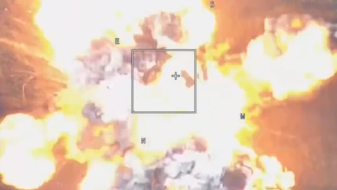 Уничтожение Т-72 ВСУ корректируемым боеприпасом попало на видео