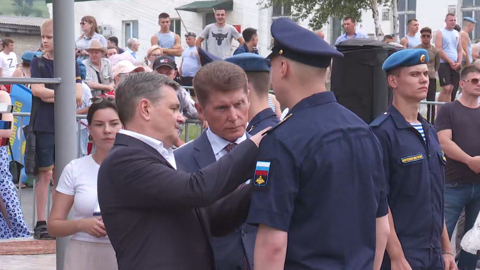Государственные награды вручили десантникам 83-й бригады ВДВ в Приморье