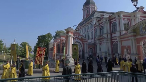 В Петербурге состоялось освящение раки Александра Невского