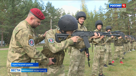 В Крестецком районе проходят учебные сборы по начальной военной подготовке