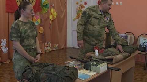 Волонтеры СВО побывали в детском саду №21