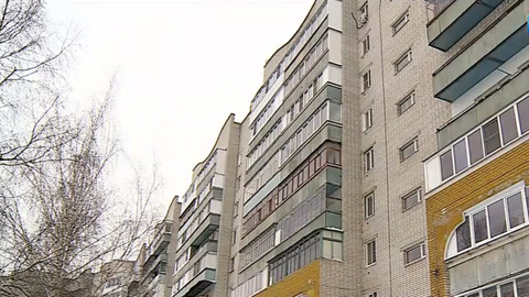 Грунт проседает под жилым домом в Дзержинске