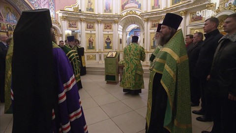 В храме при Бутырском изоляторе состоялся торжественный молебен