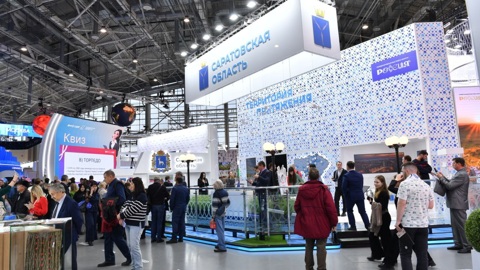 В Москве на ВДНХ продолжает работать Международная выставка-форум "Россия"