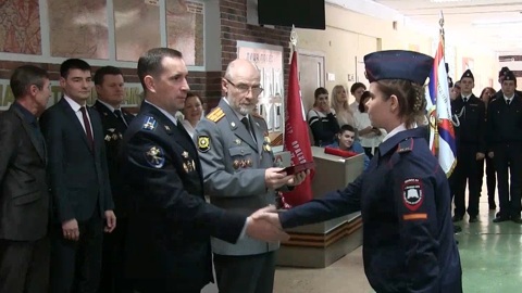 Кадеты полицейского класса в Йошкар-Оле приняли присягу
