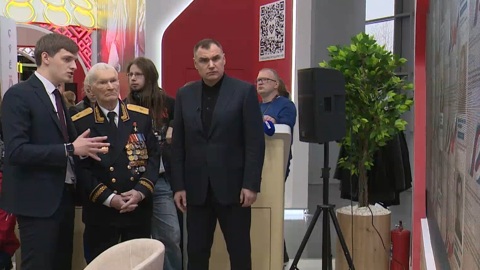 "Победная почта" открылась на стенде Марий Эл на международной выставке в Москве