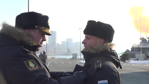 Корабли Тихоокеанского флота вернулись во Владивосток после дальнего морского похода