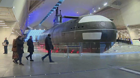 В Кронштадте открыли выставку внутри первой советской атомной подлодки