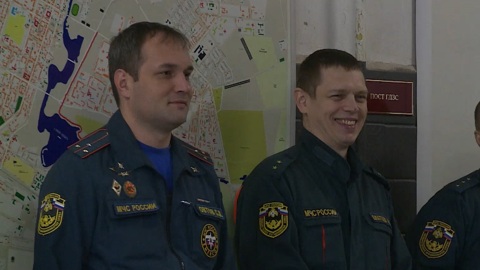 Спасатели Йошкар-Олы заступили на пост под поздравления сказочных героев