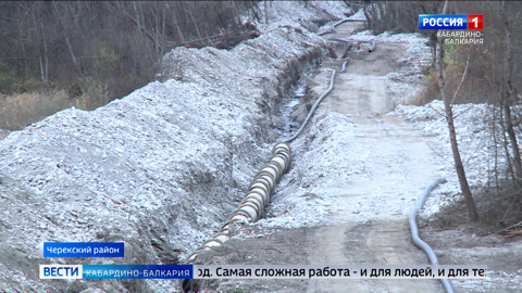 В Аушигере запустили новый водопровод
