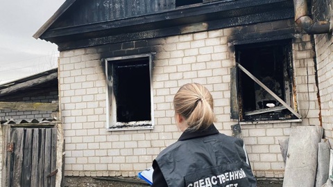 Два ребенка и взрослый погибли при пожаре в Волгоградской области