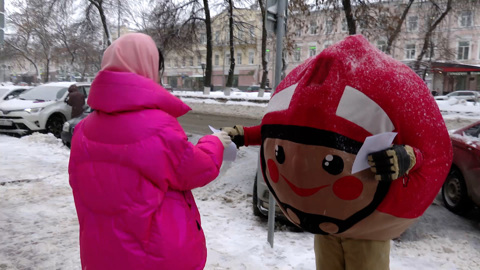 Сотрудники МЧС вновь вышли на улицы областного центра