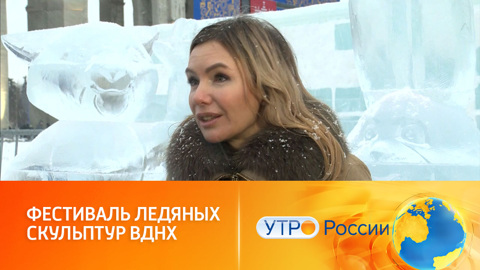 На ВДНХ проходит фестиваль ледяных скульптур