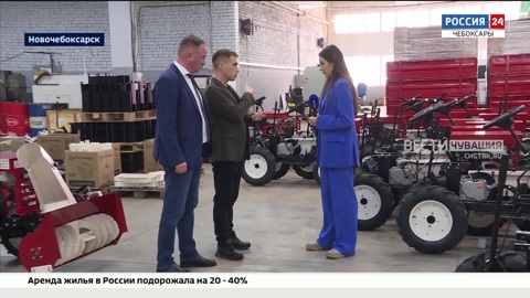 Чувашский предприниматель создал универсальную модель мини-трактора