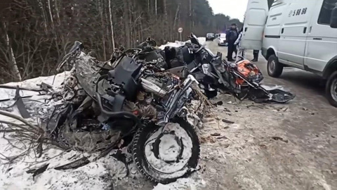 Автобус с детской хоккейной командой попал в ДТП на Урале