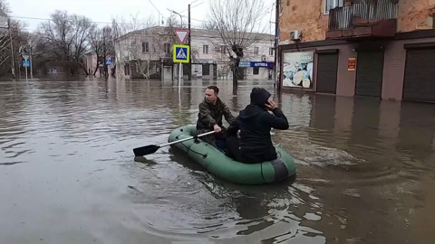Оренбуржье переживает наводнение века