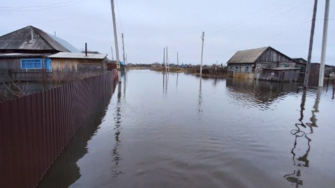 Текущая ситуация с паводком в Оренбургской области