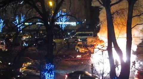 Москва. ДТП на Кутузовском проспекте