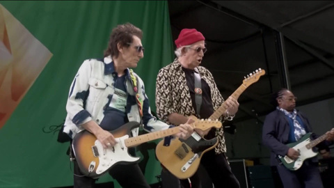 The Rolling Stones впервые выступили на фестивале джаза
