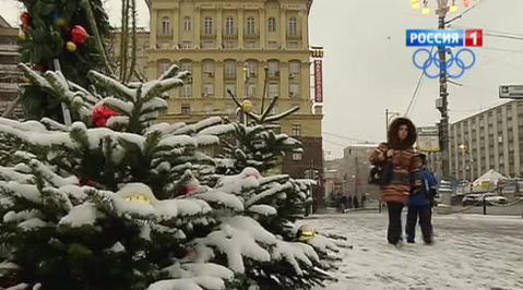 Москву ждут снегопад и гололед