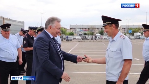 Автопарк полицейских пополнили новые машины