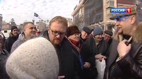 Милонова чуть не избили на Майдане